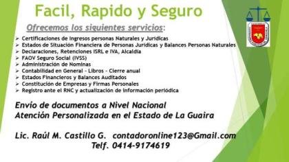 SERVICIOS LEGALES Y CONTABLES