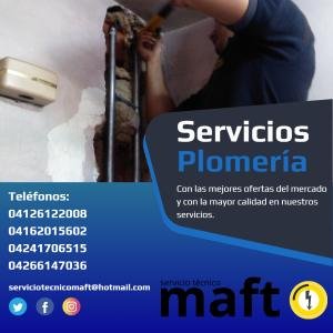 Plomería plomero mantenimiento instalación reparación Caracas