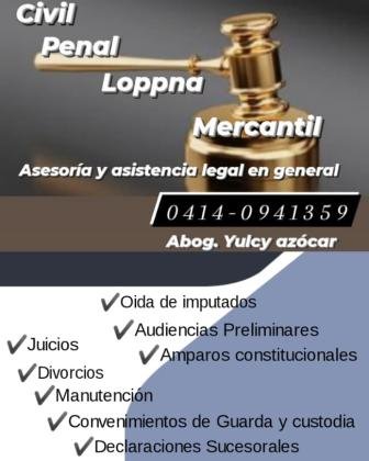 Servicios legales en General