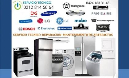 Servicio Técnico Nevera Lavadora Secadora Mabe Whirlpool General Electric Bosch Lg Daewoo Frigidaire Haier Samsung Admiral Kenmore a Domicilio