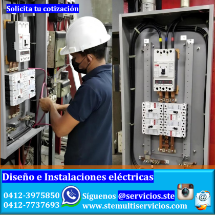 Trabajos de Electricidad residencial, comercial e Industrial