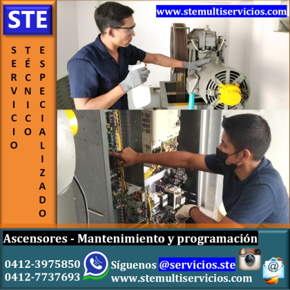 Mantenimiento, Instalación, Venta  y Reparación de Ascensores