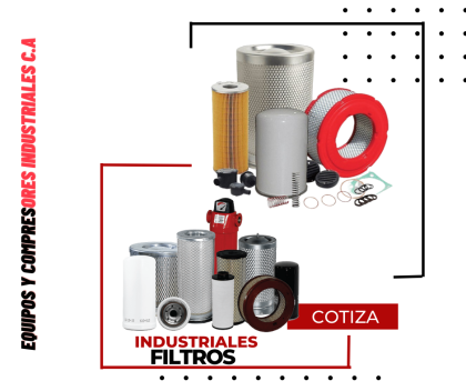 FILTROS PARA AIRE COMPRIMIDO INDUSTRIAL