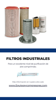 VENTA DE FILTROS INDUSTRIAL PARA COMPRESORES