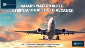 EXPLORA EL MUNDO PASAJES NACIONALES E INTERNACIONALES A UN SOLO CLICK